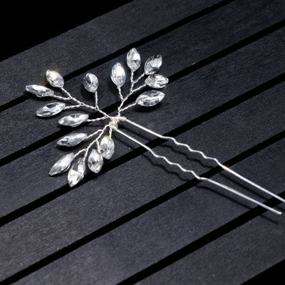 3 piece Bridal Wedding Pearl Hair pins